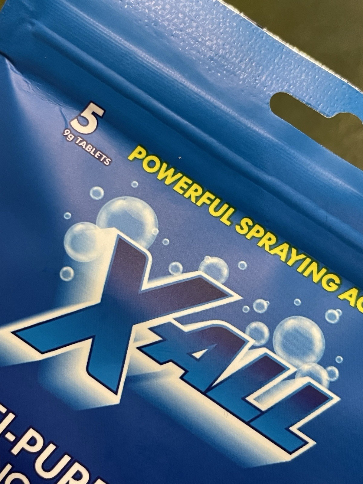 X-ALL Multipurpose Cleaning Tablets 5 tablets New / Sealed