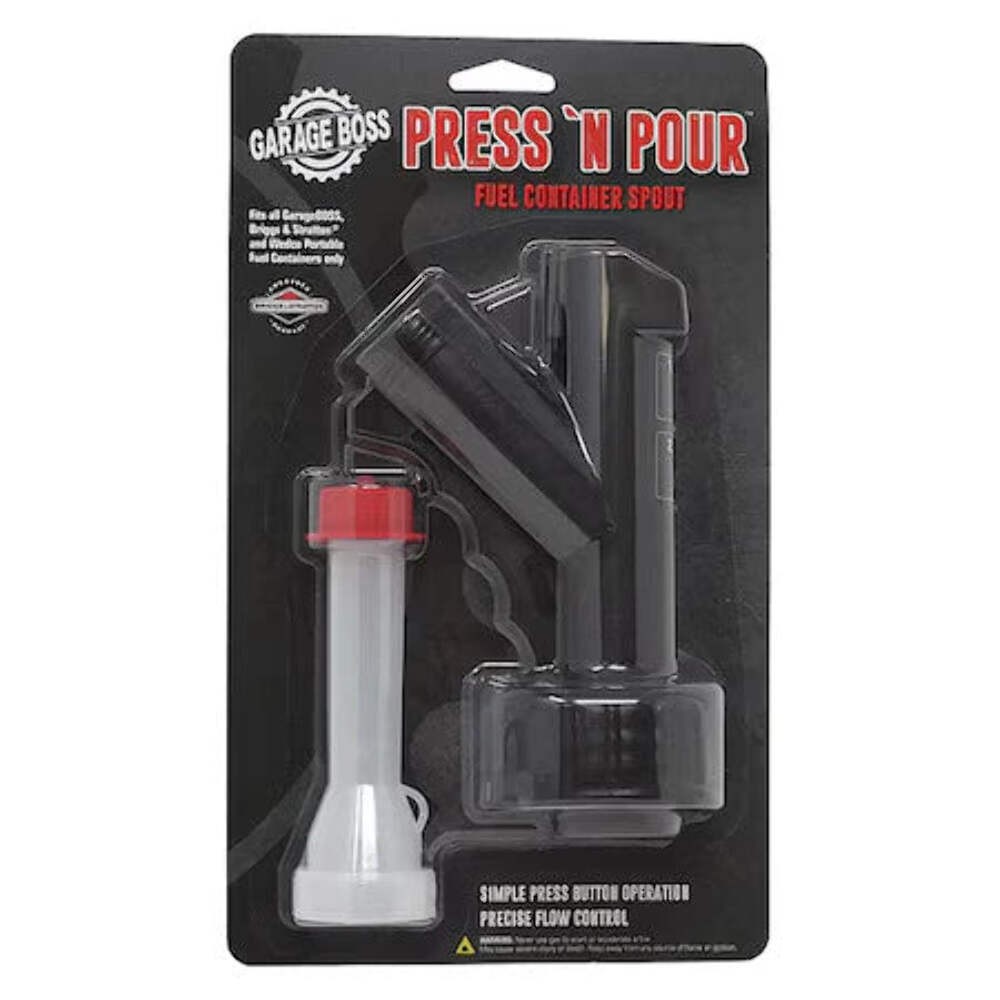 Garageboss GB410 Press N Pour Fuel Container Spout