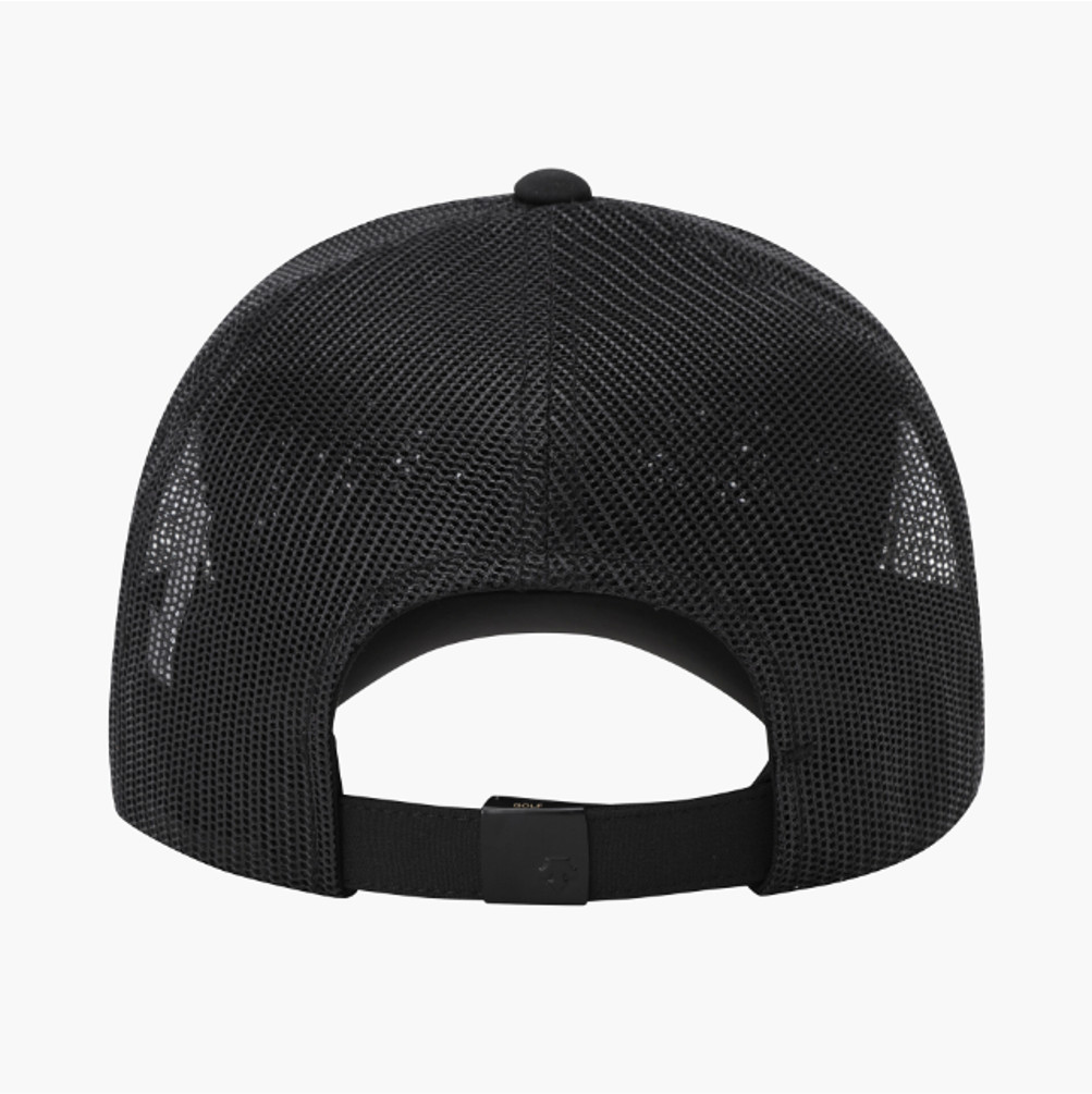 NEW DESCENTE GOLF Men's Half-Mesh Cap BLACK