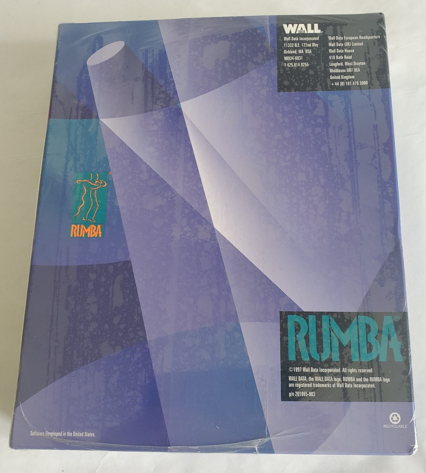 Wall Data Rumba Microsoft Windows NT/95 Vintage Software 1997 Original Sealed
