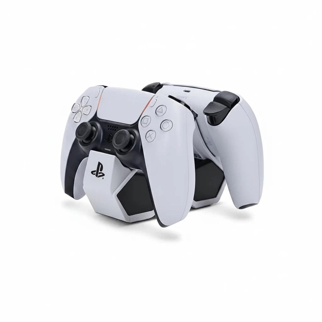 PowerA PS5 Twin Charging Station DualSense Controllers Dock Official Licensed