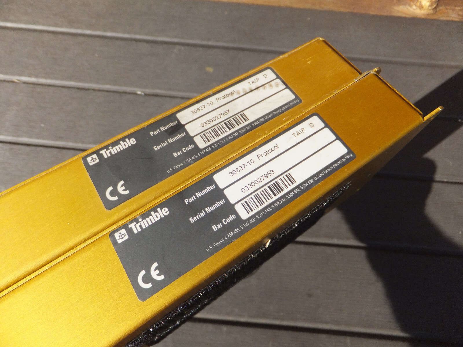 2 Trimble Placer GPS 450 30837-10 Protocol Mobile Positioning Unit