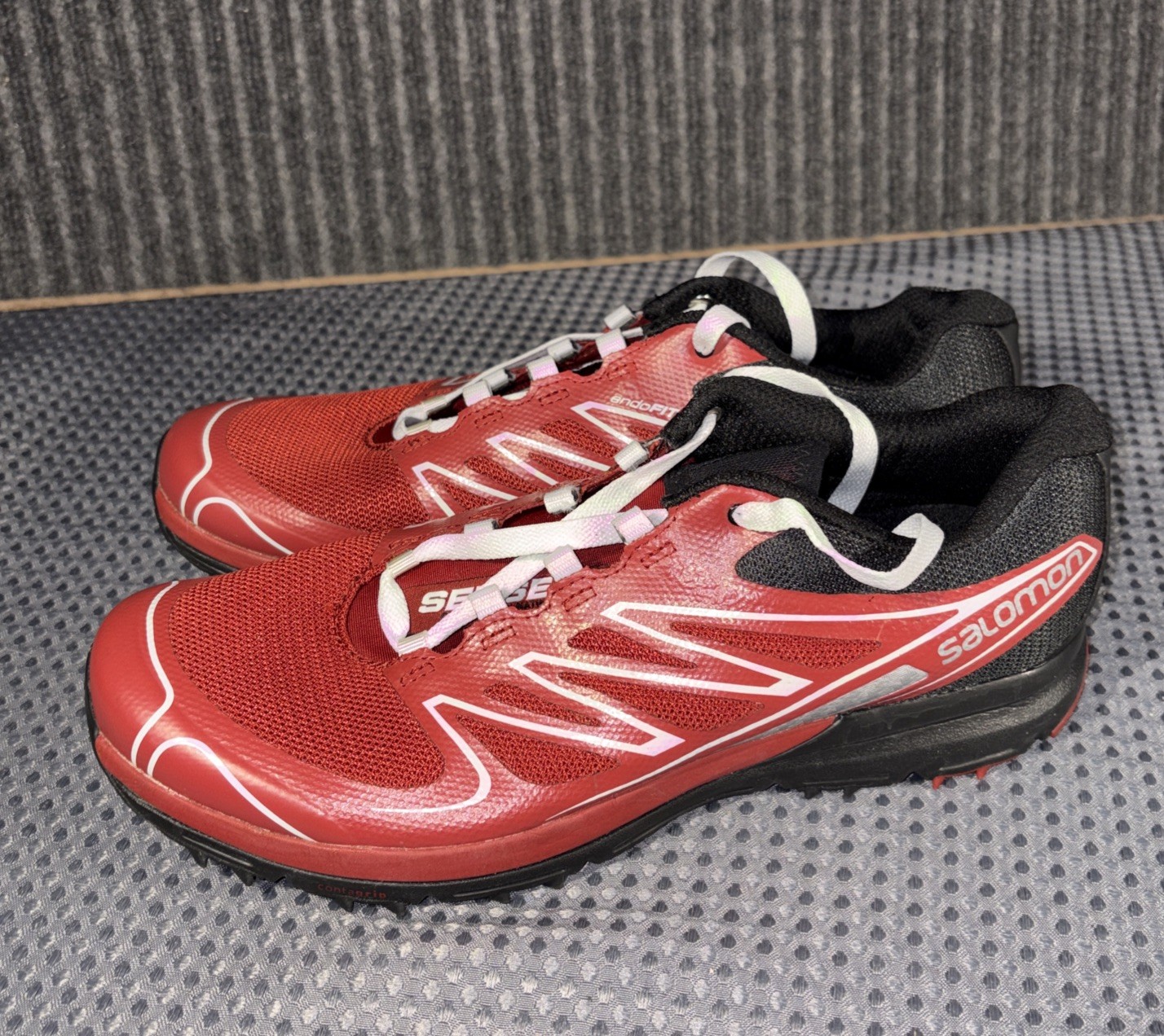 Salomon Sense Pro City/Trail Natural Running Shoes Red Men's Size 8.5