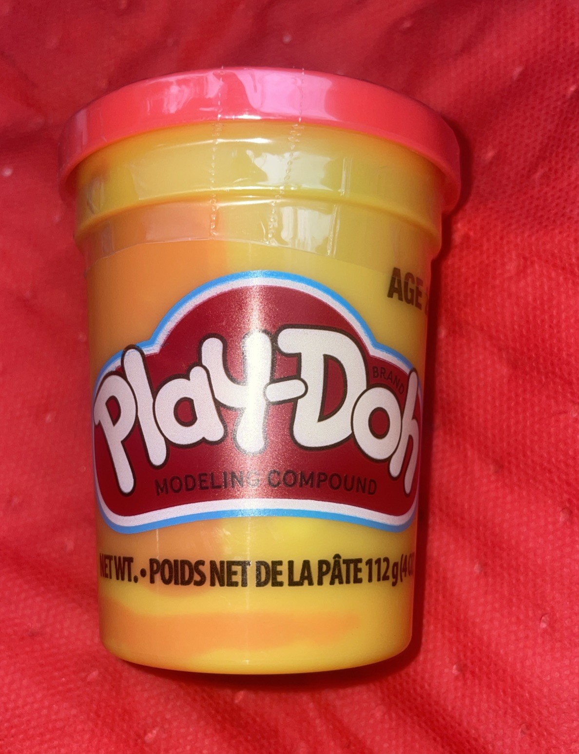 Play-Doh - Single Can Modeling Compound, 4 Oz can-NEW - Red