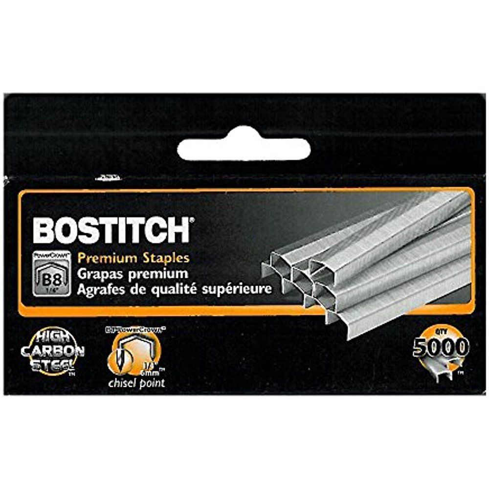 15 Boxes of Stanley Bostitch B8 PowerCrown Premium Staples (STCRP21151/4)