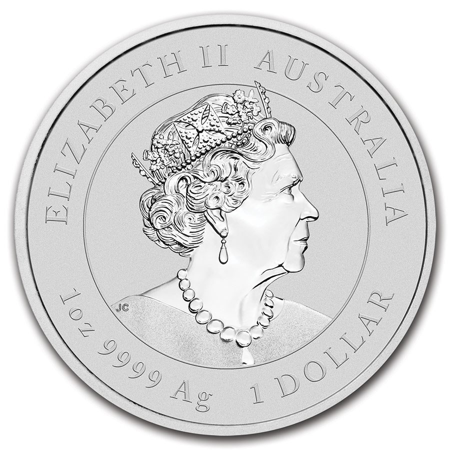 2021 Australia Lunar Ox 1 oz Silver Coin ~ Dragon Privy ~ w/ Perth Mint Capsule
