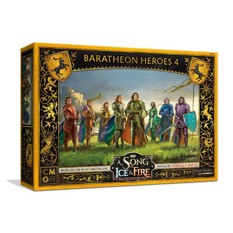A Song of Fire & Ice Miniatures Game: Baratheon Heroes 4 Expansion SIF820