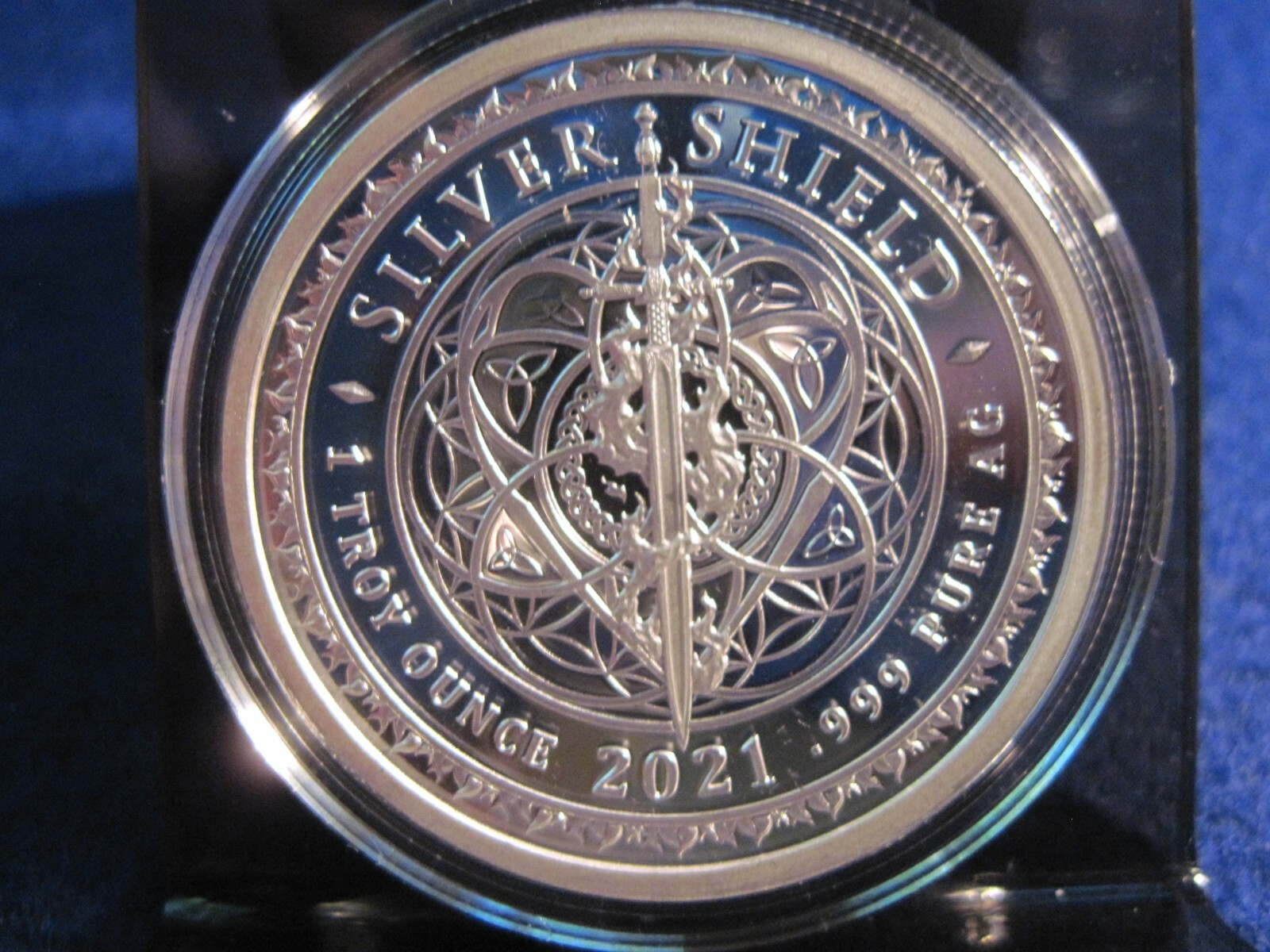 2021 EMPTY ENEMY VAULTS SILVER SHIELD PROOF