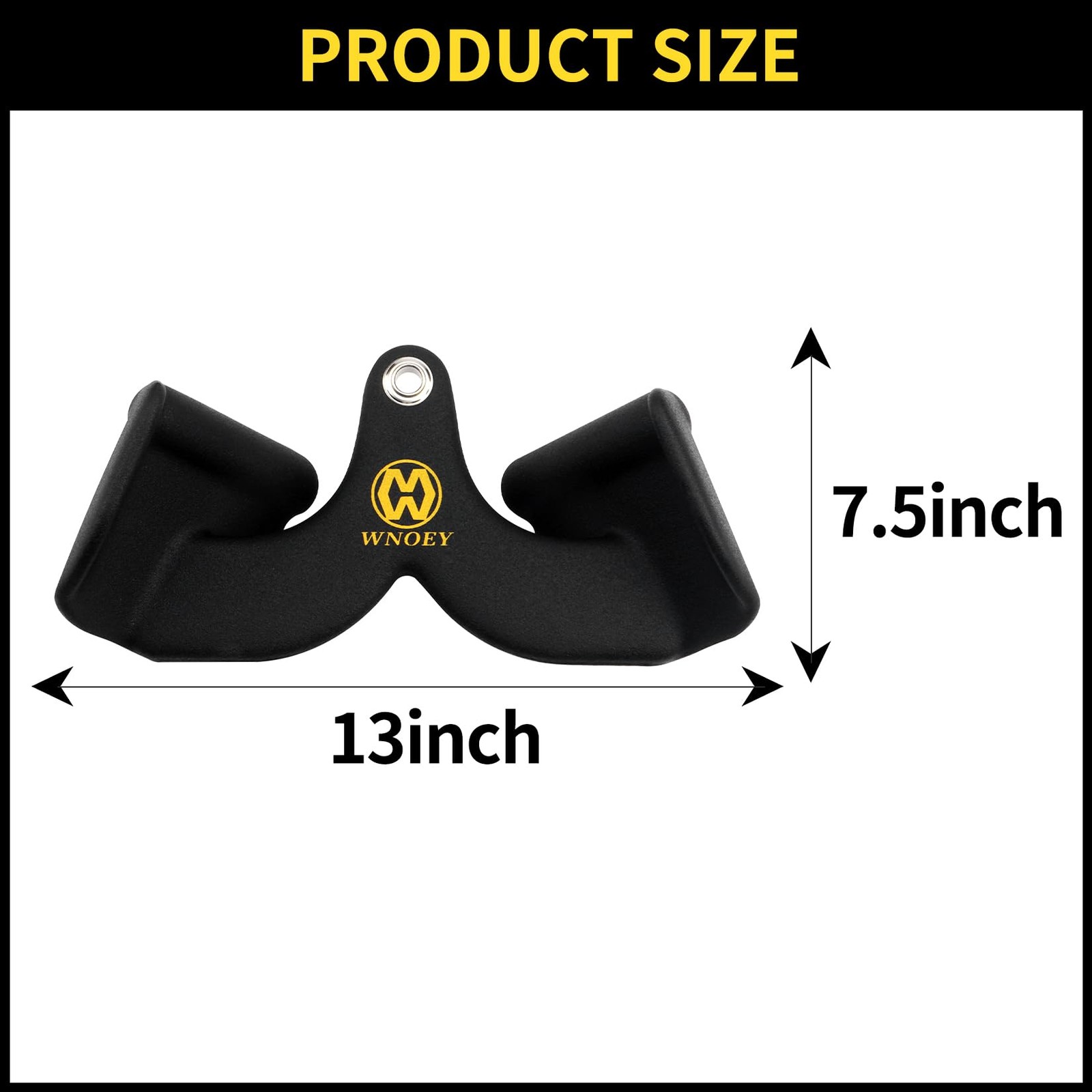 WNOEY LAT Pull Down Bar for Cable Machine, Pulldown Attachments T LF02