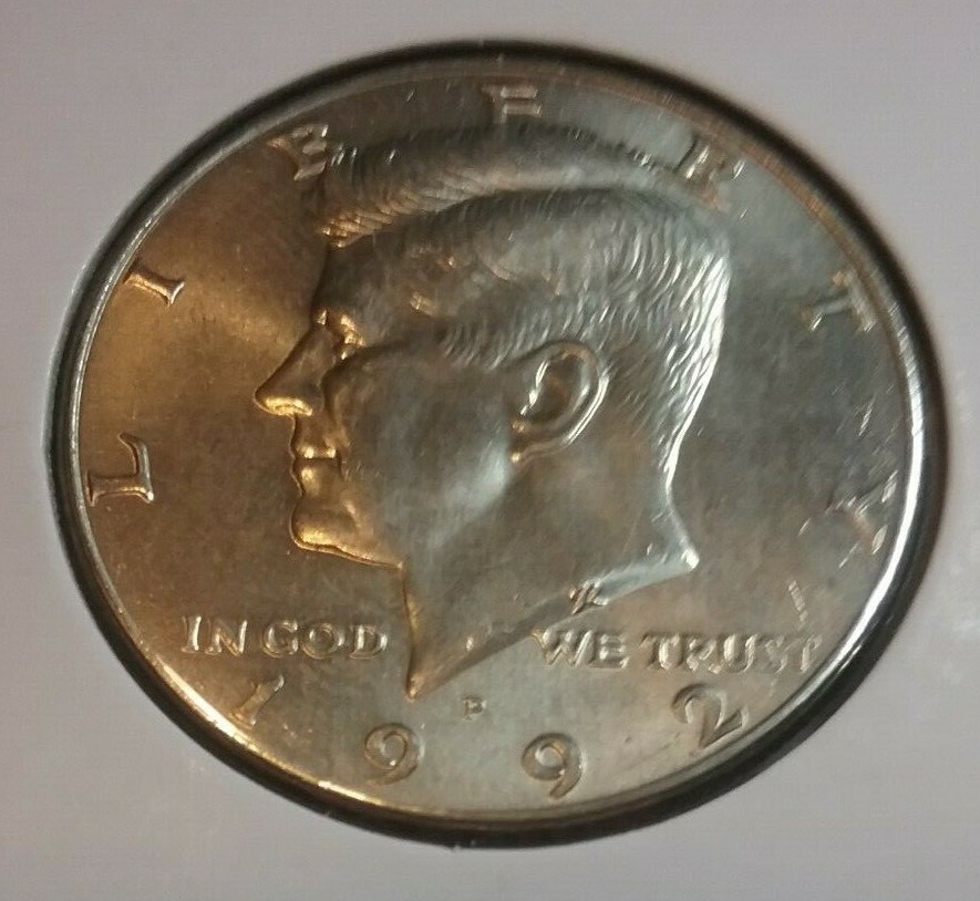 1992 Kennedy P Half Dollar - BU - Uncirculated