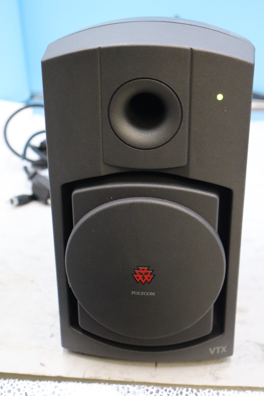 Polycom VTX Sub Woofer AMP Speaker System 1565-07242-001 w/ Power and Audio cord