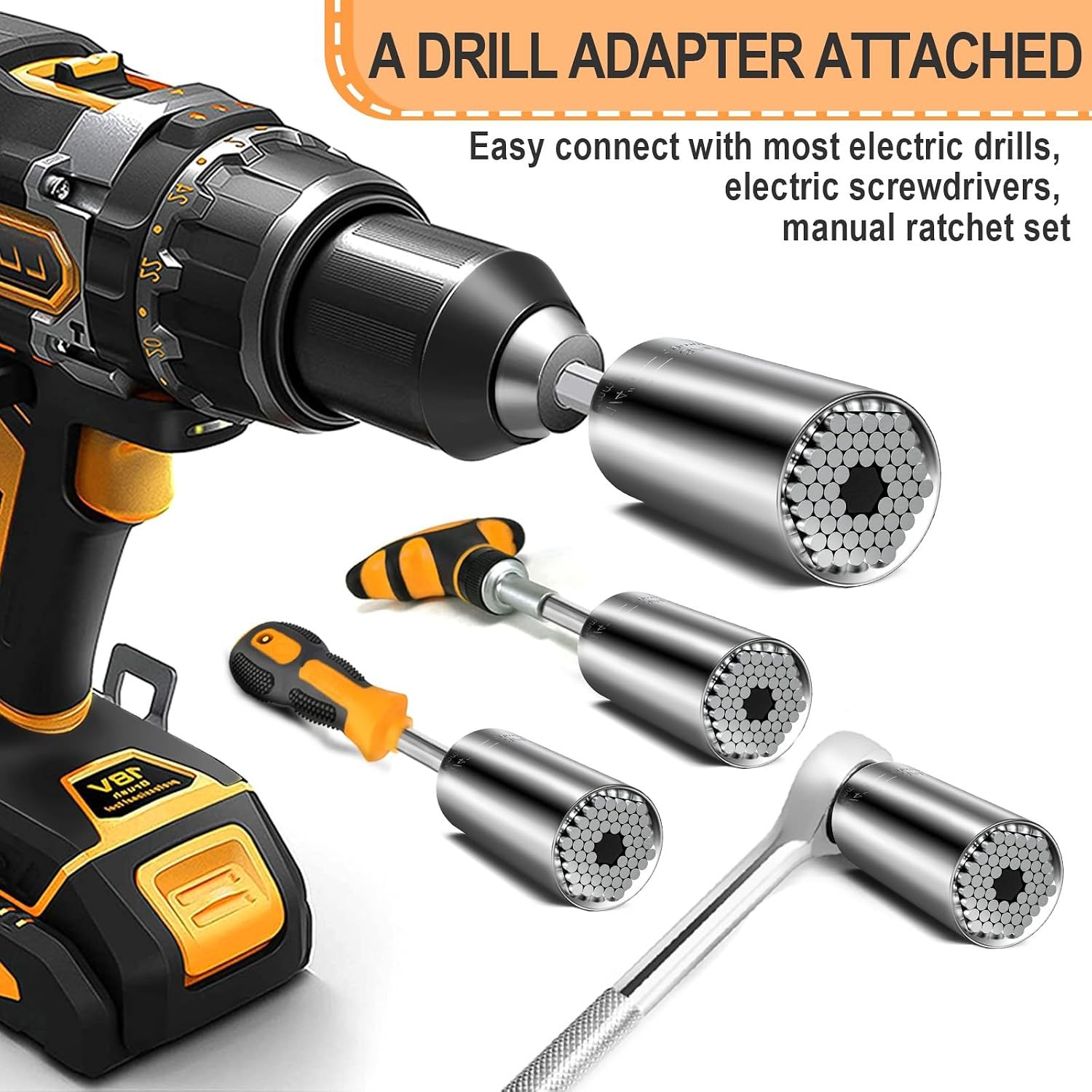 Fathers Day Gifts Dad Tools Universal Socket Set Tool Kit Socket Sets