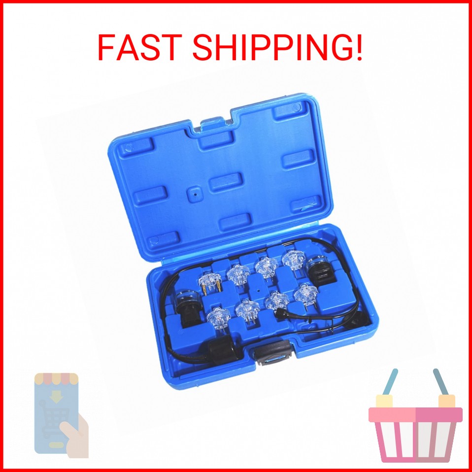 Alltooetools Noid Light Test Kit Fuel Injector Pulse Tester Tool