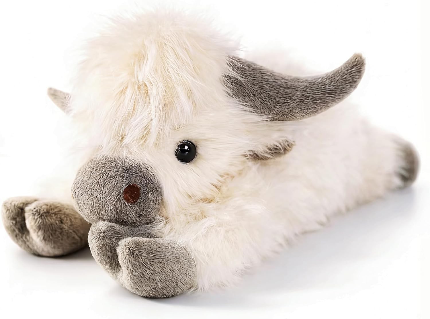 uoozii 24" | 5 Pounds Highland Cow Weighted Stuffed Animals with Removable Unsce