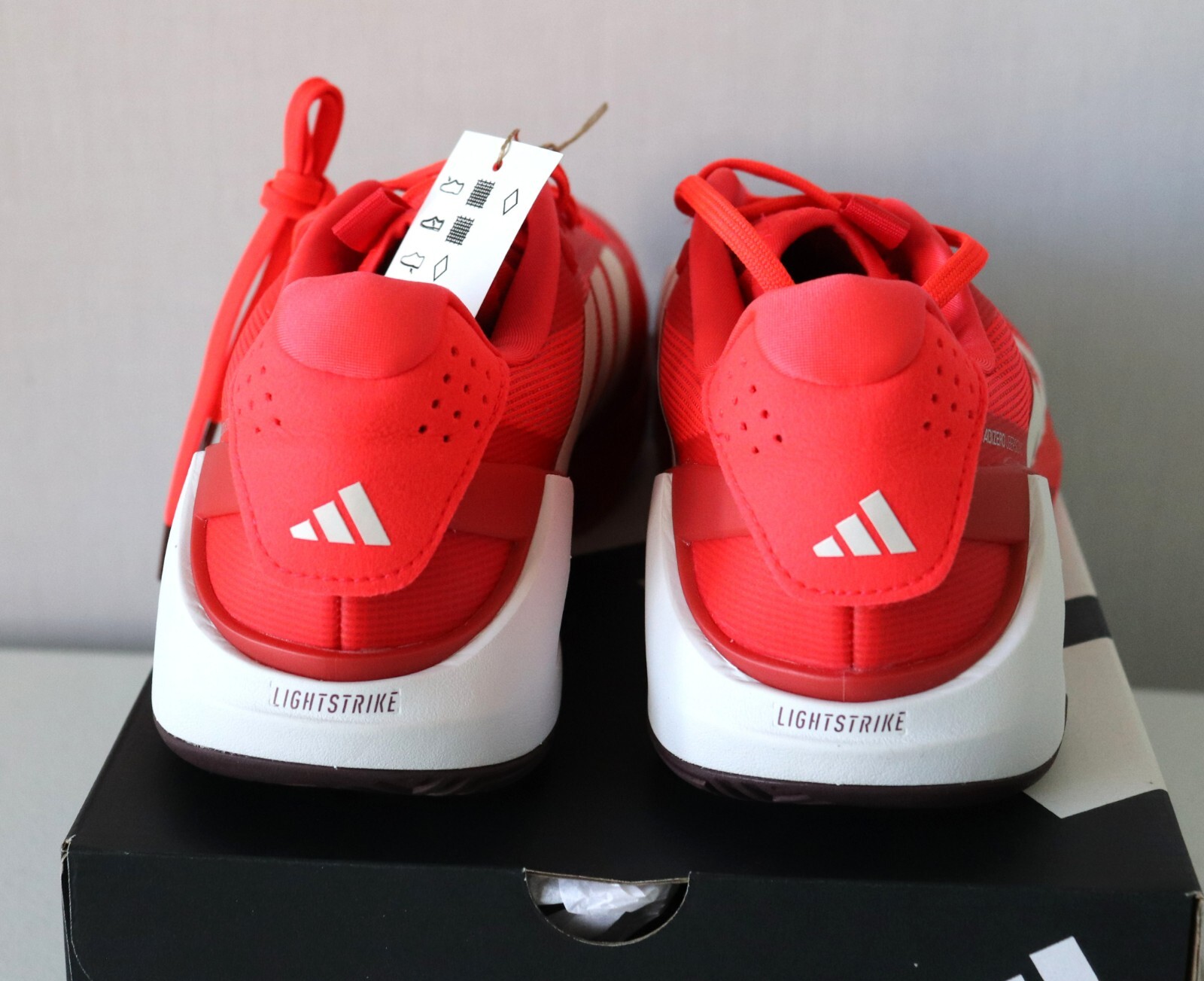 Adidas Adizero Ubersonic 5 Lucid Red Tennis Shoes Men Size 11