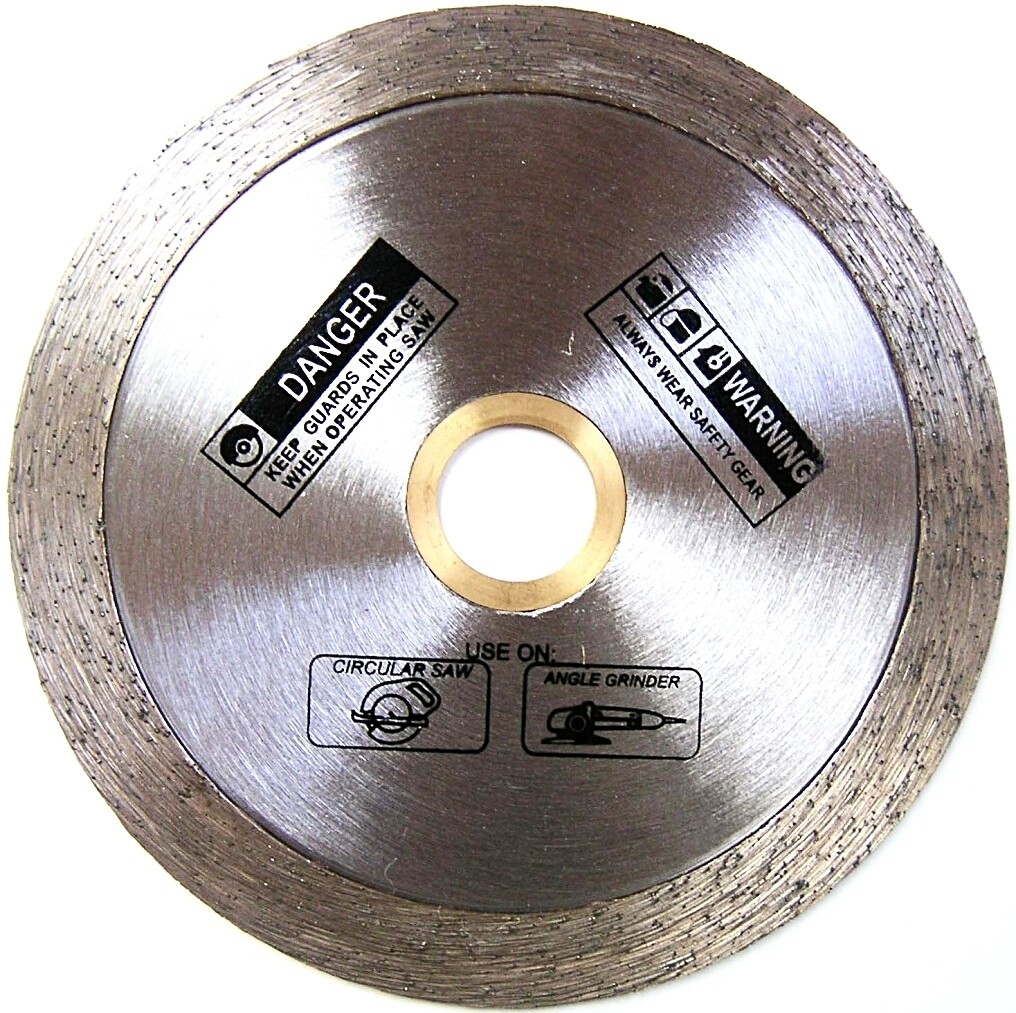 5” Continuous Rim Cutting Diamond Tile Blade Granite Porcelain (buy4get1free)