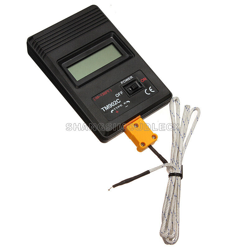 TM902C LCD K Type Thermometer Temperature Reader Meter Probe+ Thermocouple Probe