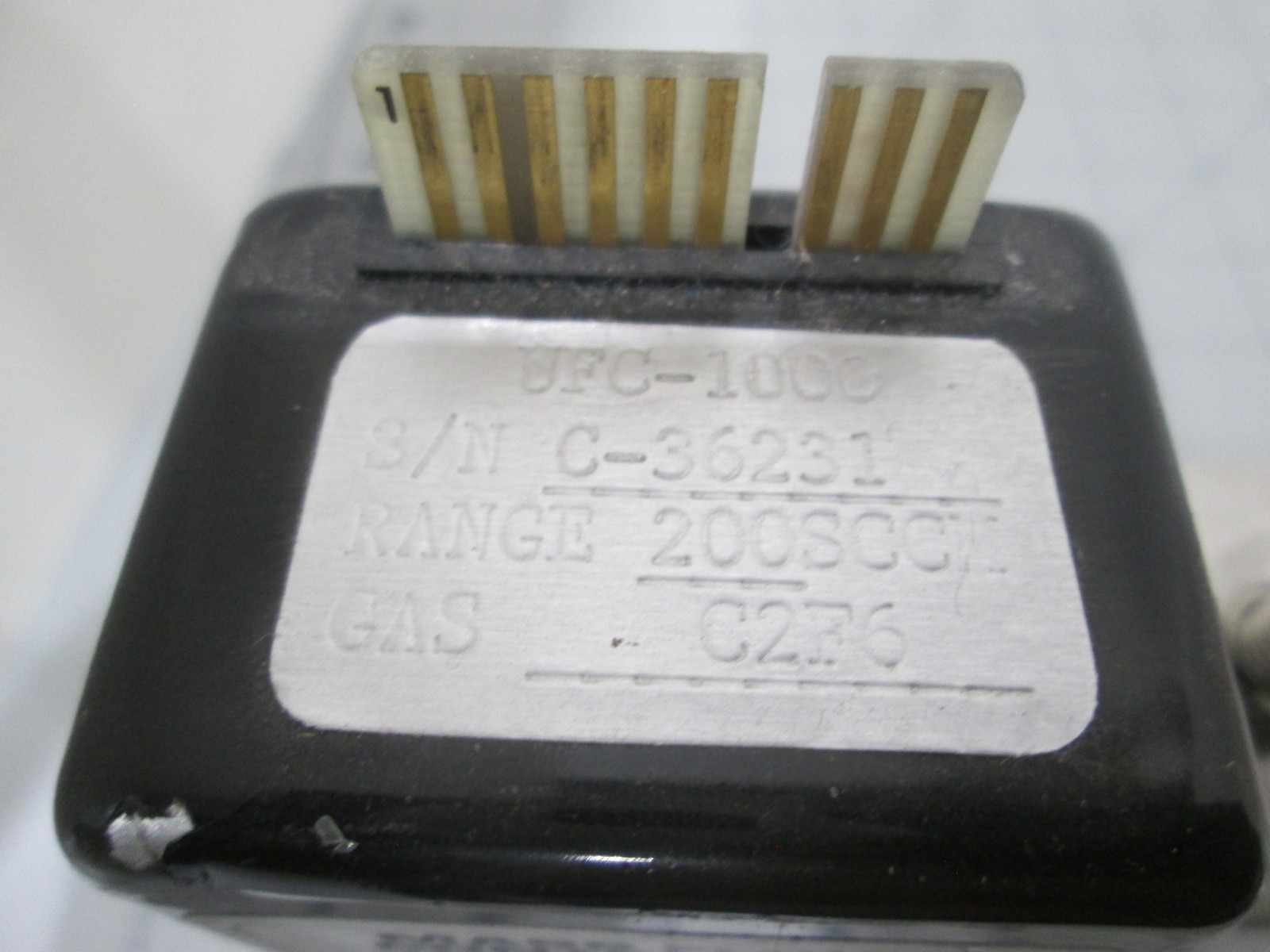 Unit, UFC-1000, Mass Flow Controller, C2F6, 200 SCCM, Used