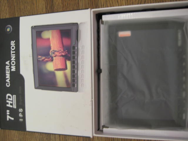 7" HD CAMERA MONITOR IPS SUPERSLIM HDMI MONITOR CAMERA VIDEO SHIPPING!