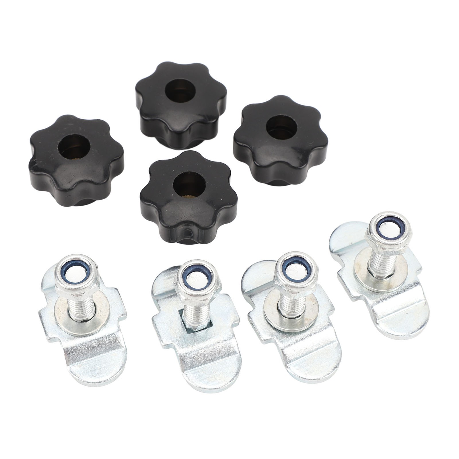 L Track Stud Fittings High Strength 8PCS Airline Bolt Fitting Studs Carbon Steel