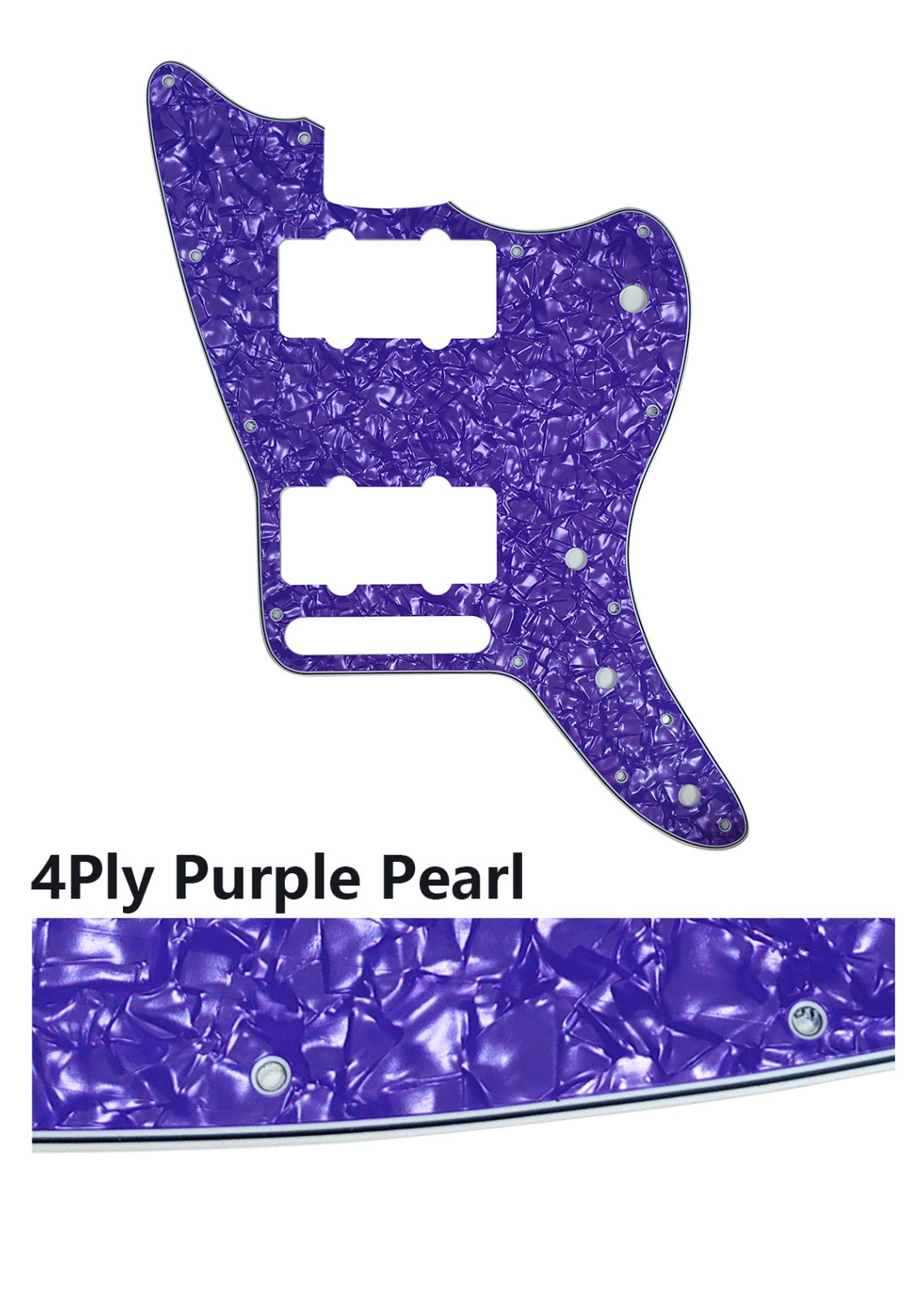 For US FD 2024 Jazzmaster Player II Guitar pickguards Scratch Plate Multicolor