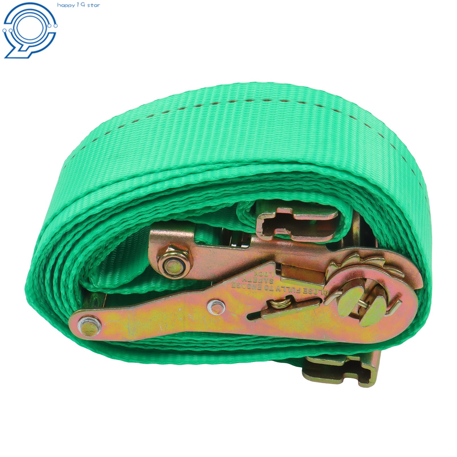 4pcs E Track Wheel Chock 2 Pack 2" X 15' E Track Ratchet Straps Alloy Steel