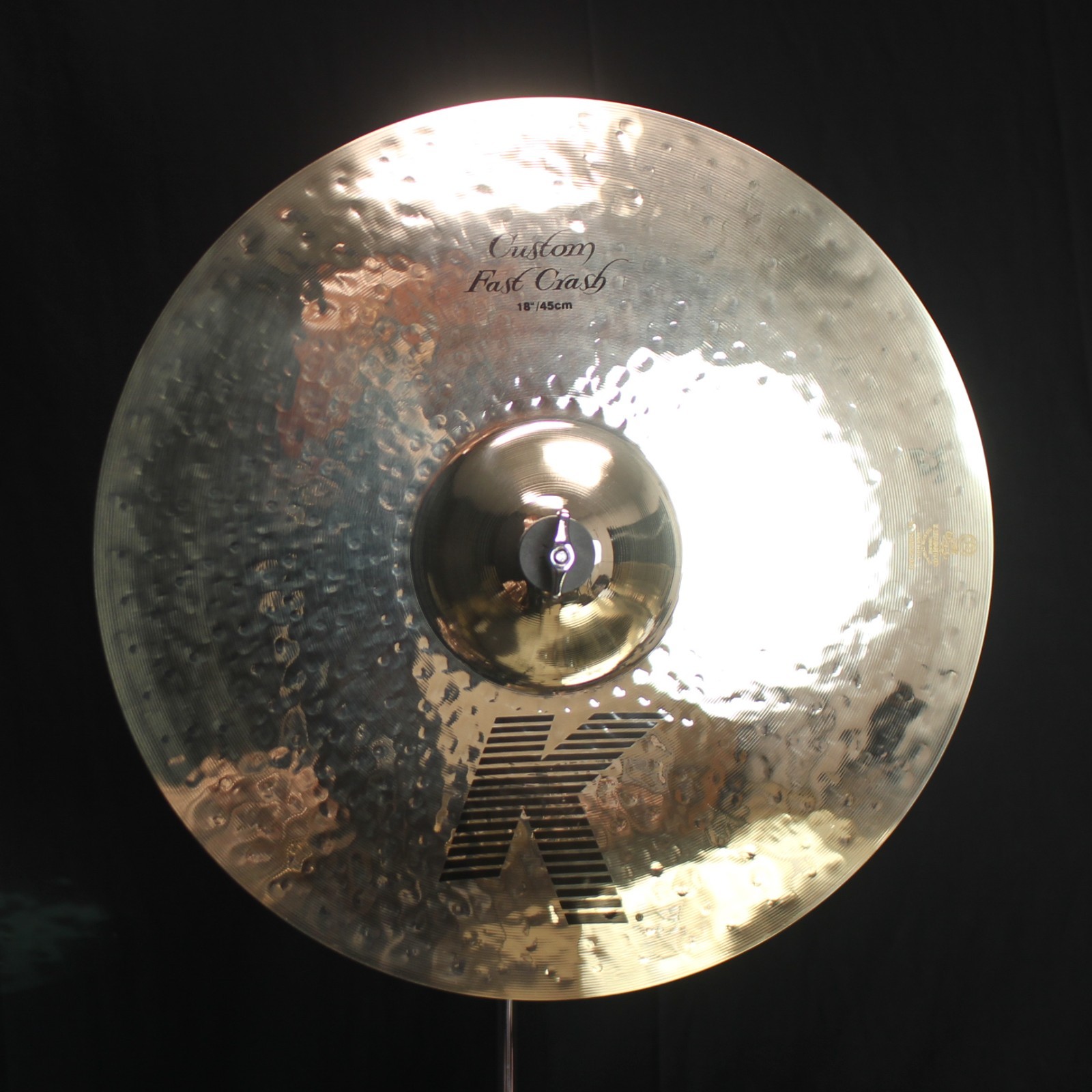 Zildjian 18" K Custom Fast Crash - 1156g (video demo)