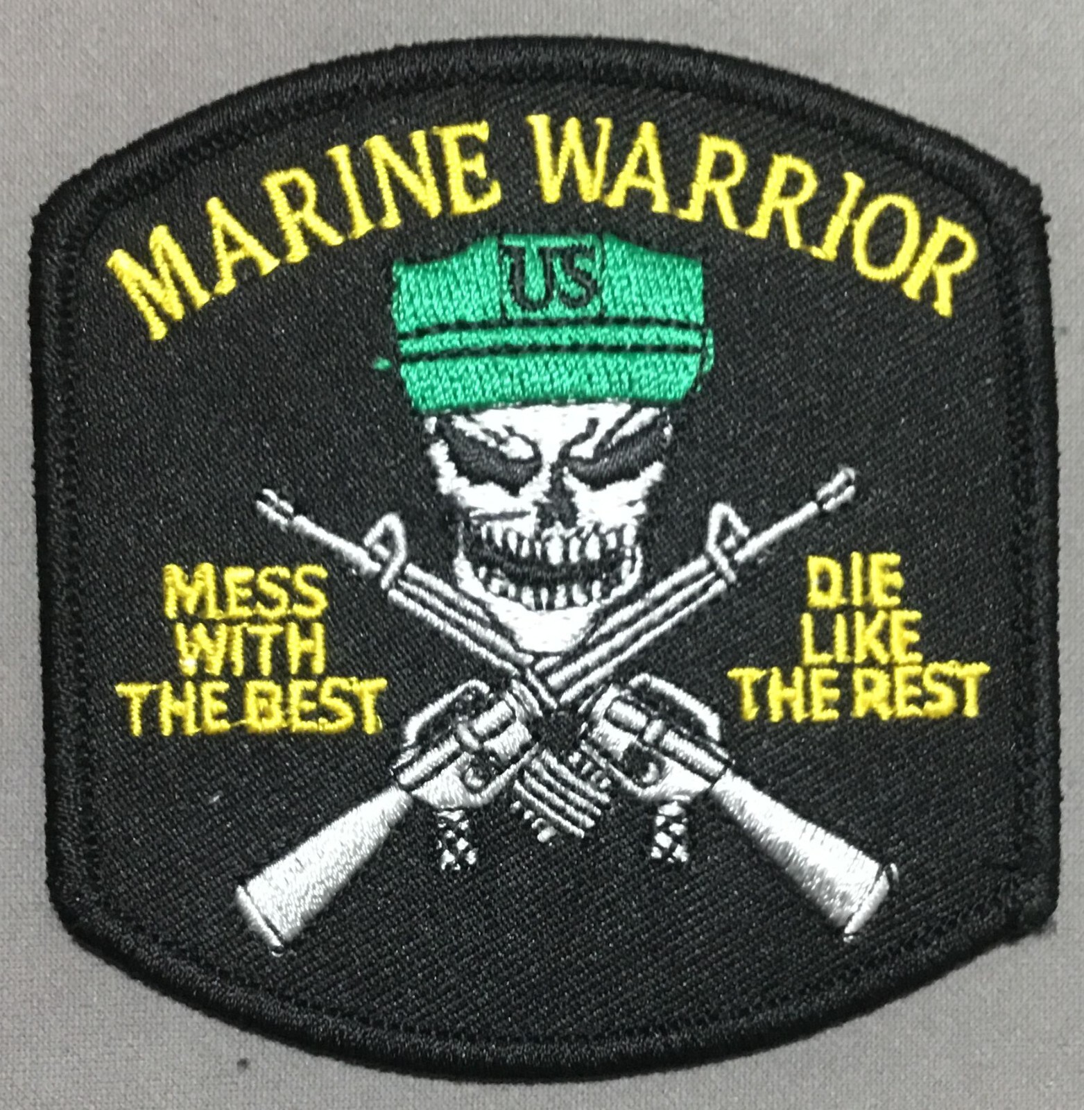 Marine Warrior Mess With the Best patch