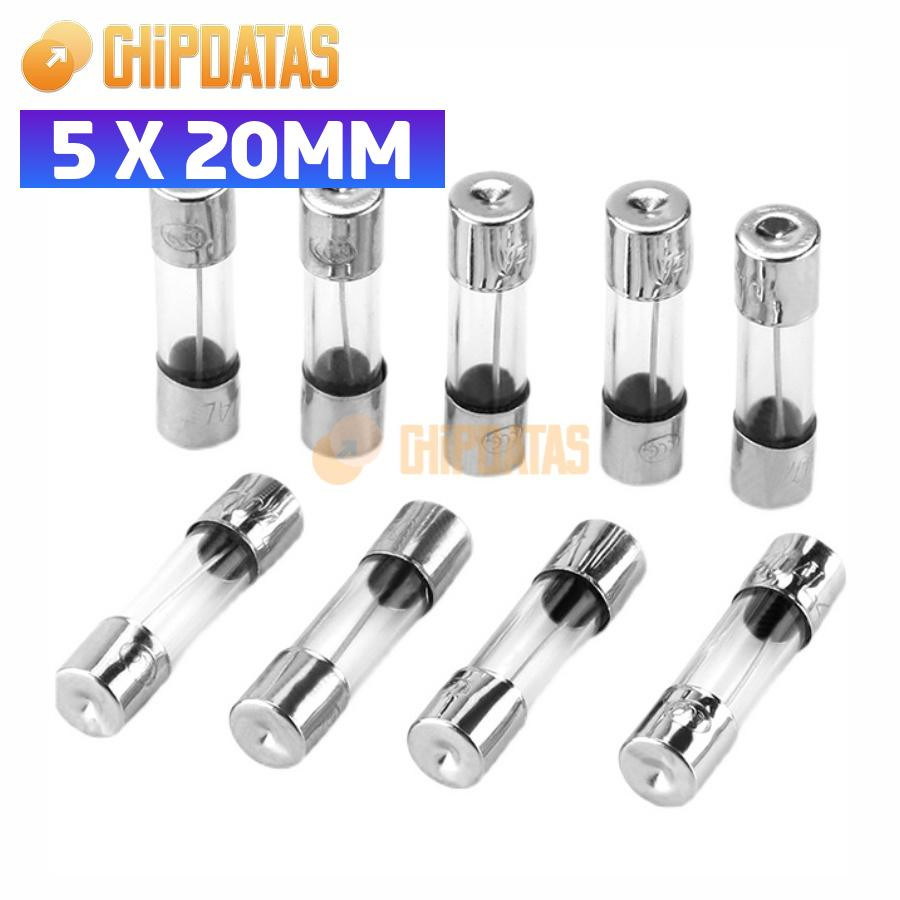 10PCS New F15AL250V, 15A 250V, FAST Blow Fuse cartridge GLASS fuses 5X20mm