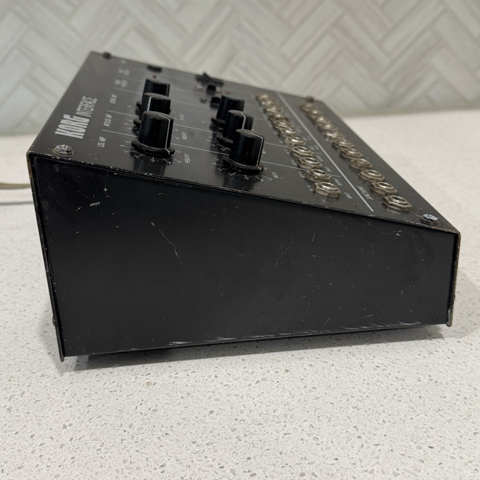KORG MS-02 Vintage Synthesizer interface MS-Series - Powers On - UNTESTED AS IS