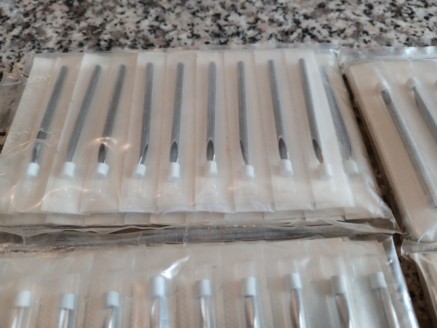 Lot Multiple gauge body Piercing Needles Look!! 100s!!