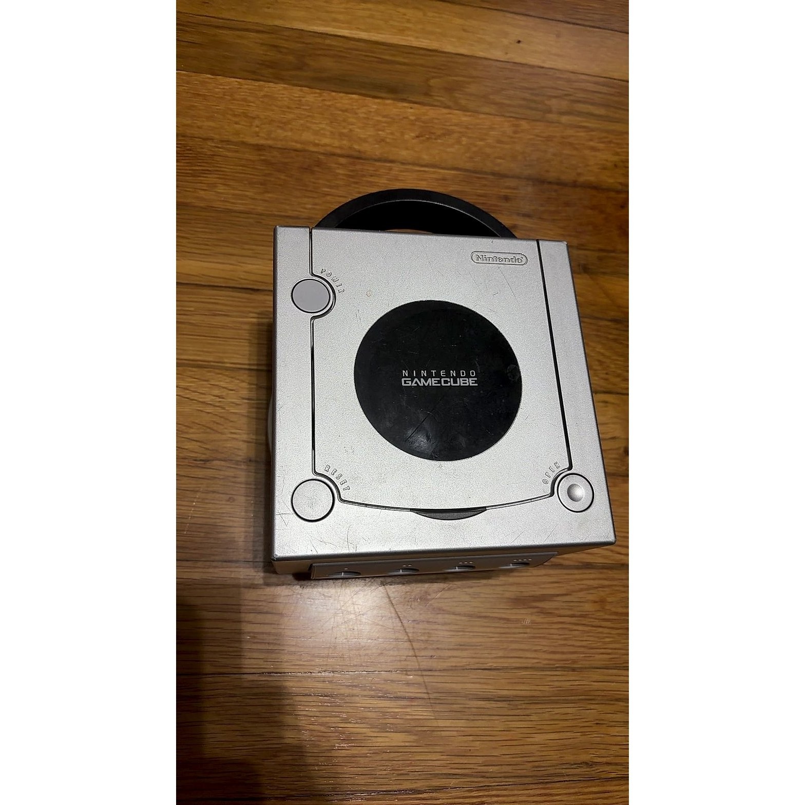 Nintendo GameCube Console Platinum Silver DOL-101 Tested Working Good Condition