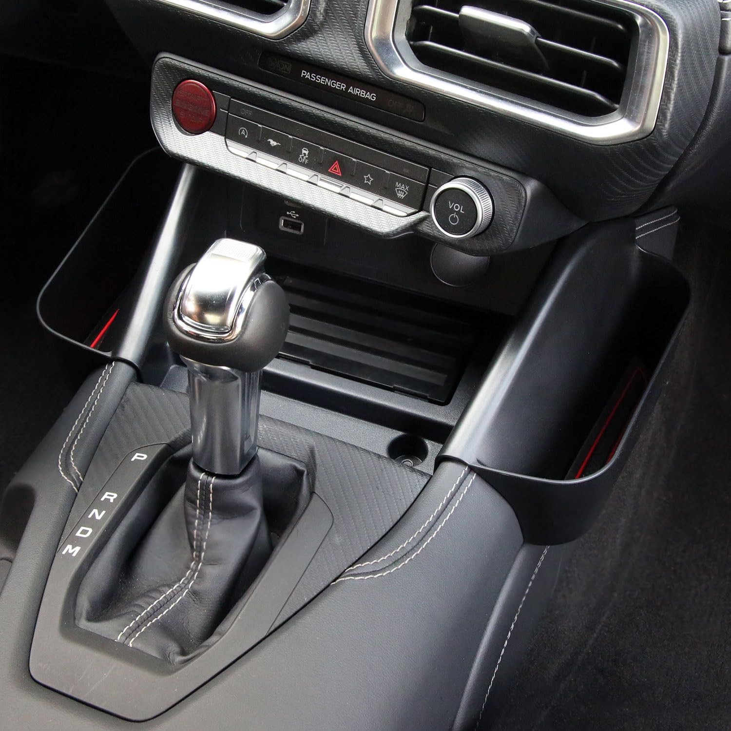 Treesiche Center Console Organizer for 2024 2025 2026 Mustang,Mustang 2024+