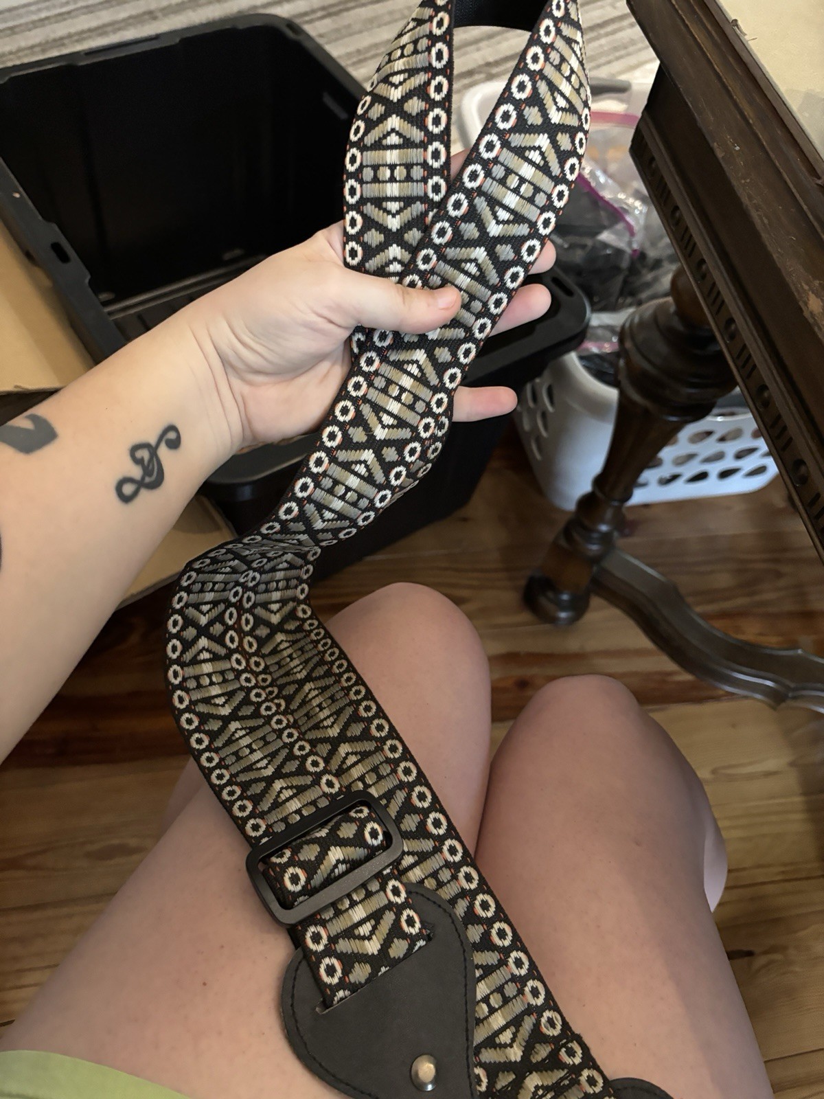 Woven Hootenanny-style Guitar Strap