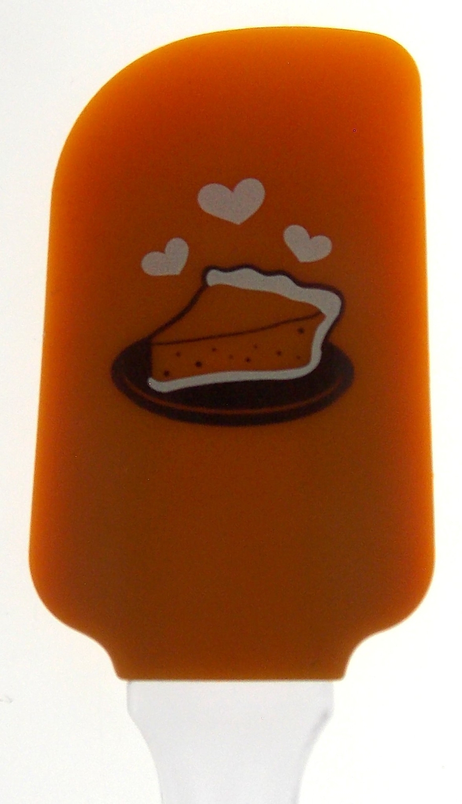 Pumpkin Pie Orange Silicone Spatula Set 2 Gift Housewarming Grandma Mom Cooking