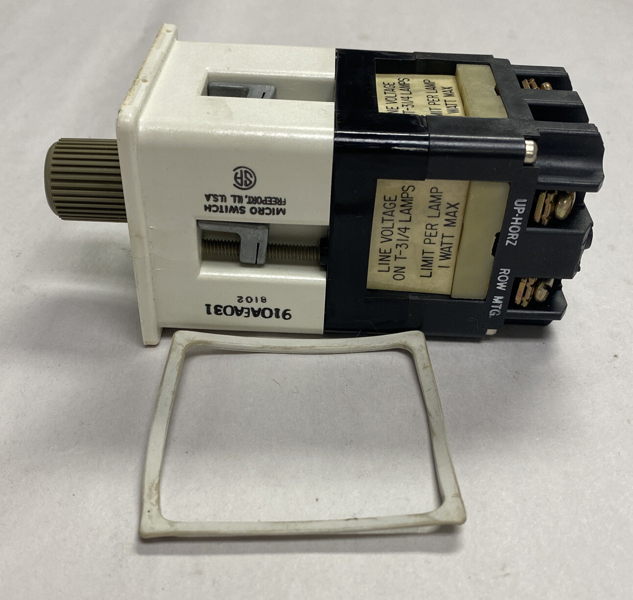 MICROSWITCH,910AEA031,OPERATOR-INDICATOR SWITCH NOS