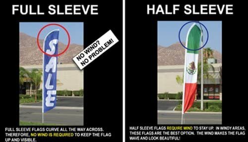15ft Apartment Available Feather Banner Swooper Flag Set - INCLUDES 4pc POLE...