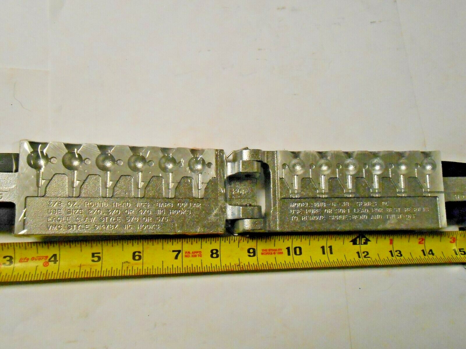3105 DO-IT Round Jig Mold 3/8 oz Free Shi @ $75.00