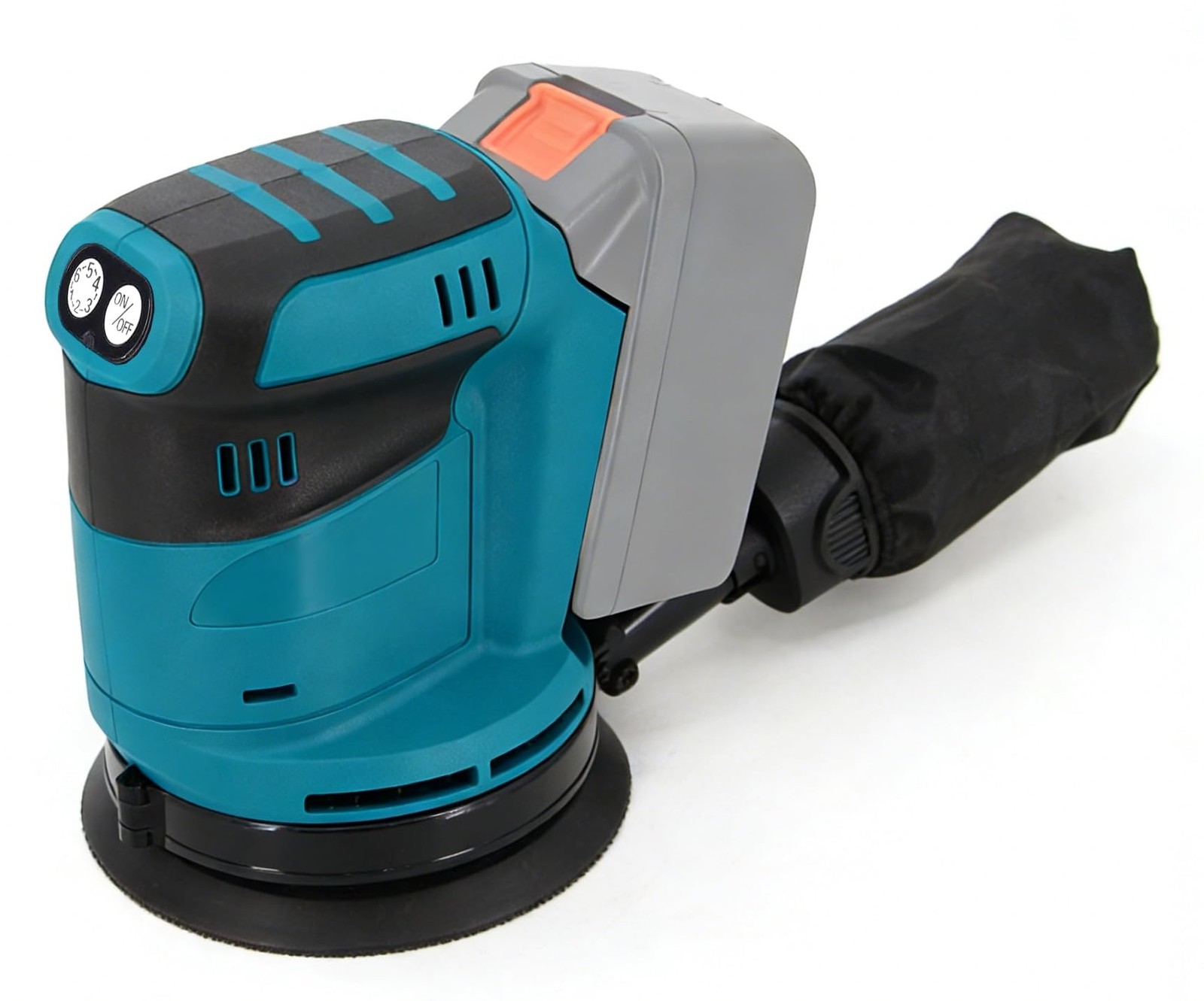 5'' Brushless Random Orbital Sander for Makita 18V Battery, 6 Speed 24000RPM ...