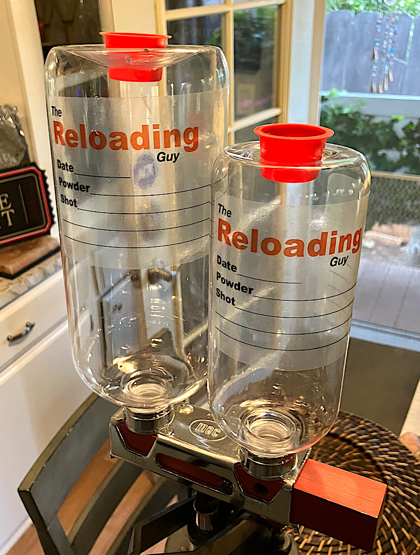Replacement  Bottles for All Mec Reloaders - Lg/Sm Two Pac (2) - New