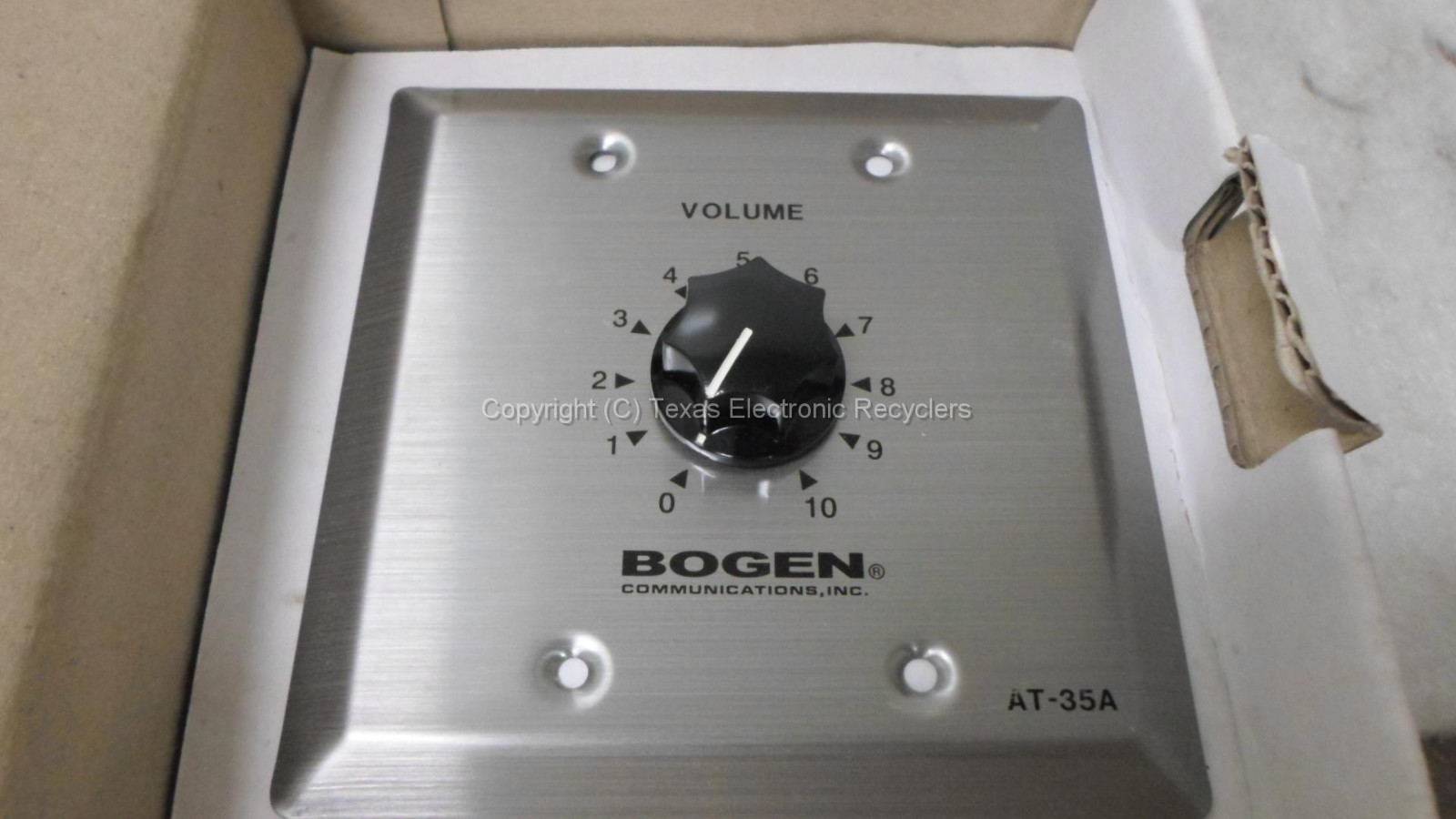 NEW - Bogen AT-35A 35 Watt Attenuator