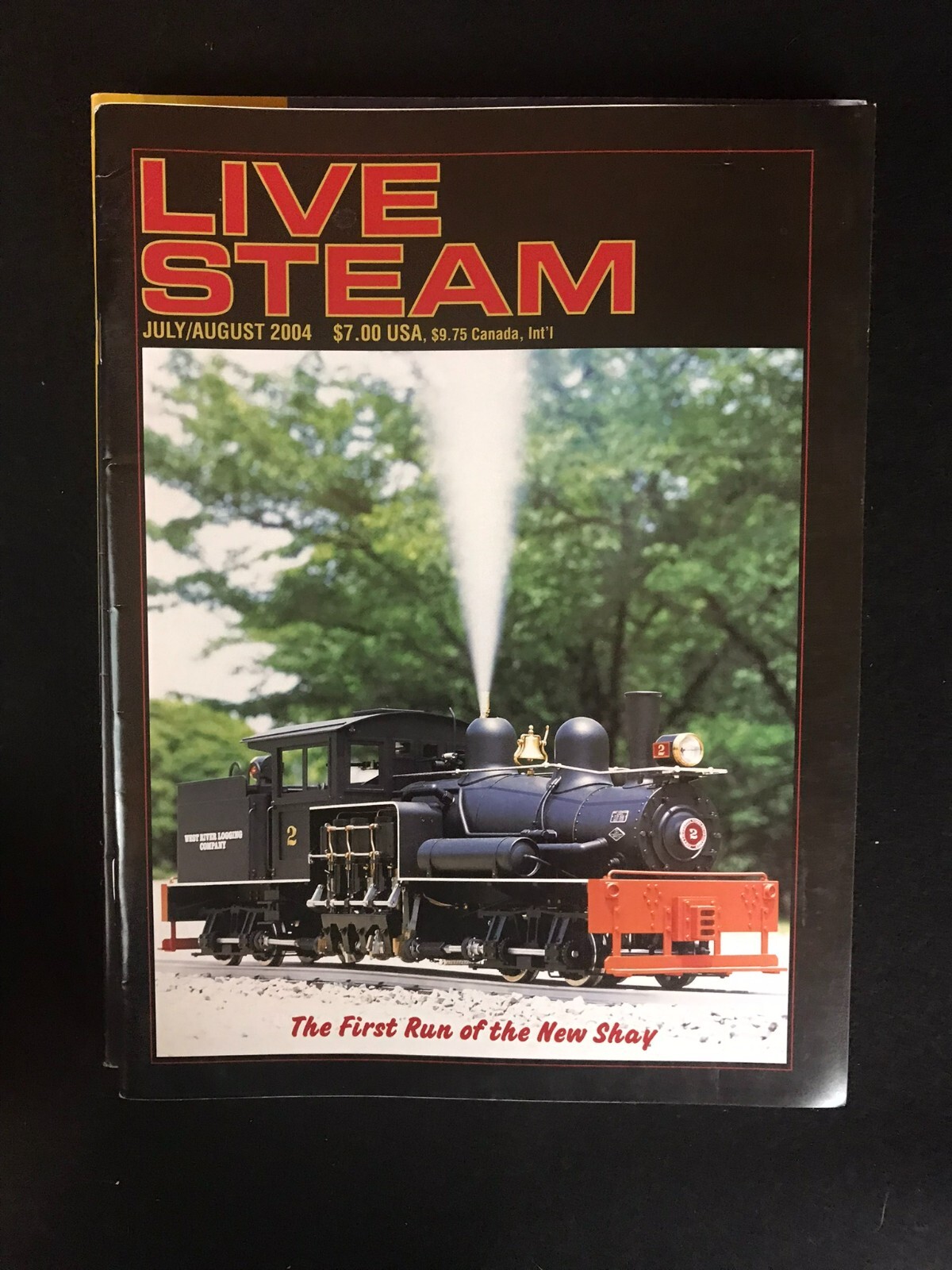 Live Steam Magazine July/August 2004