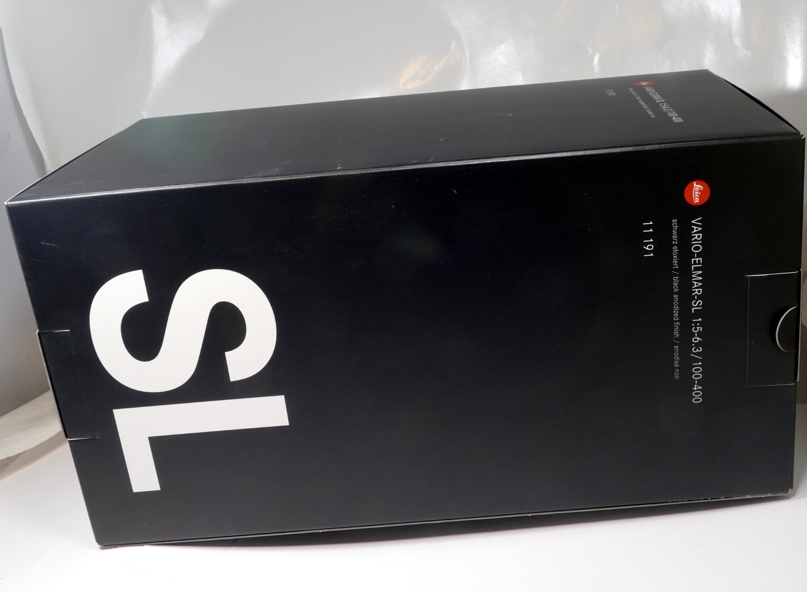Empty Box (ONLY) for Leica Vario-Elmar-SL 100-400mm f5-6.3 lens 11191 1:5-6.3/10