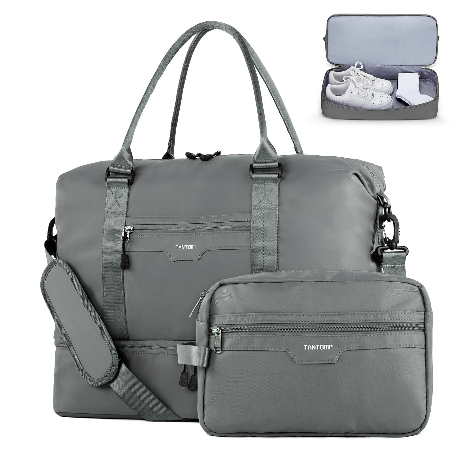 Travel Duffle Bag, Carry on Weekender Overnight Bags for , Personal Travel Ba...