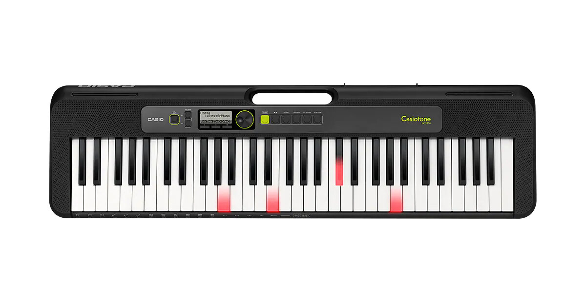 Casio LK-S250 Casiotone 61-Key Lighted-Key Keyboard w/ Adjustable Stand