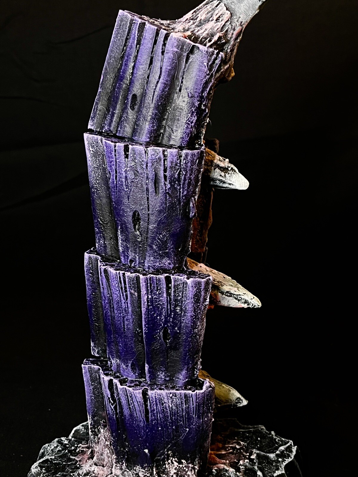 Alien Wargaming Terrain Compatible With Warhammer 40K Fully Painted Set