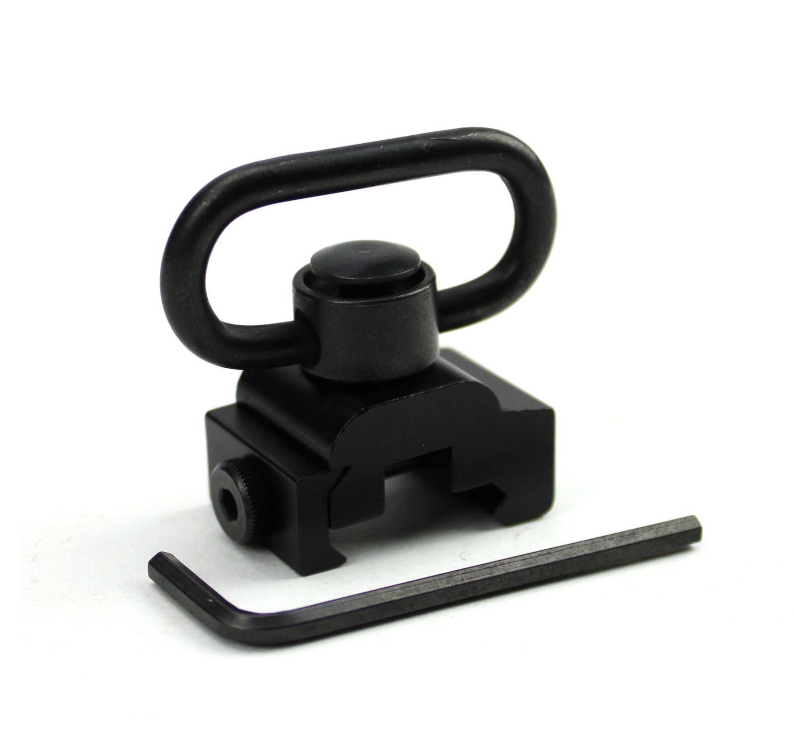 X-Store 2PCSHeavy Duty Quick Detach Push Button Sling Swivel Fit Picatinny Mount
