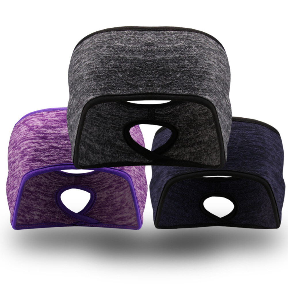 Fleece Hair Band Warmer Ear Warm Cold Weather Headband for Yoga Running Sports