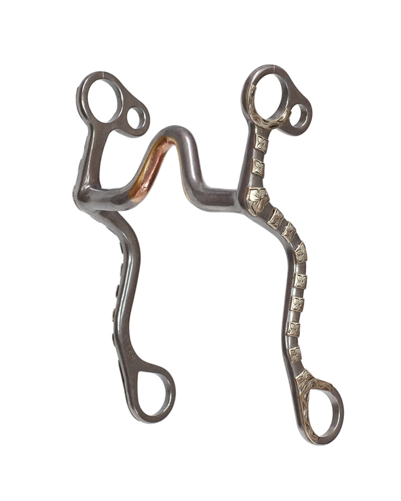 Tyler Chrome Striped 27 Shank Bit
