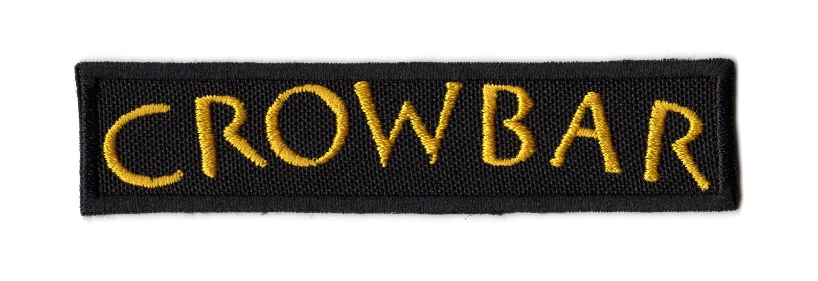 Crowbar Embroidered Sew On Patch American Sludge Doom Metal Music Band Logo